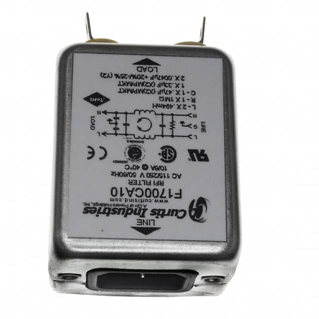 F1700CA10 Curtis Industries  Moduli di ingresso alimentazione (PEM)